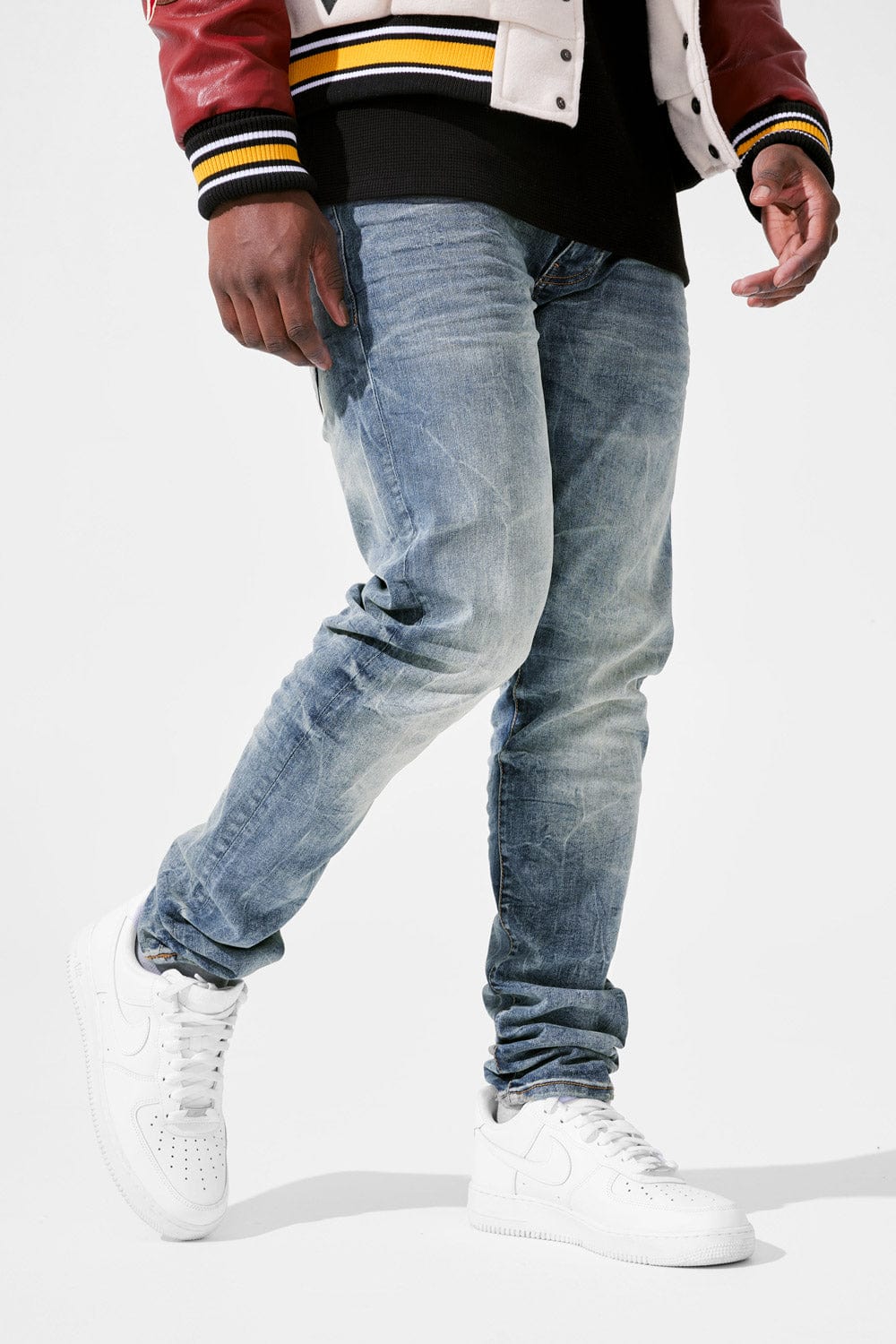 Jordan Craig JS358 SEAN - MINERAL DENIM (LAGER) Men's Jeans