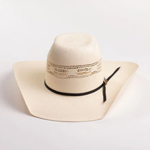 Load image into Gallery viewer, Justin Whitley - Bangora Straw Cowboy Hat
