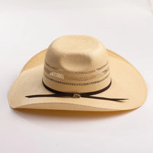 Load image into Gallery viewer, Justin Hazer - Bangora Straw Cowboy Hat
