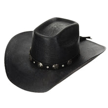 Load image into Gallery viewer, Justin Miley - Bangora Straw Cowgirl Hat
