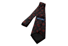 Load image into Gallery viewer, Extra Long Red Jerusalem Cross Necktie
