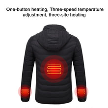 Load image into Gallery viewer, Boys Men's Fleece Waterproof Winter Heated Jackets - # BOAA13210004
