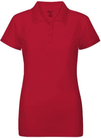 Juniors Short Sleeve Dri Fit Moisture Wicking Polo Shirt