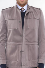 Load image into Gallery viewer, Men's Beige Trench Coat | Wessi
