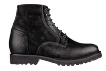 Load image into Gallery viewer, CALTO - K24401 - 3 Inches Taller (Nubuck Black) - Casual Zipper Boots
