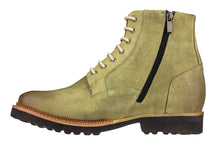Load image into Gallery viewer, CALTO - K24402 - 3 Inches Taller (Olive) - Casual Zipper Boots
