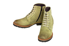 Load image into Gallery viewer, CALTO - K24402 - 3 Inches Taller (Olive) - Casual Zipper Boots
