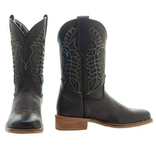 Load image into Gallery viewer, Kids' Brown Country Boots | Everyday Western Boots for Kids K3007RU
