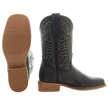 Load image into Gallery viewer, Kids' Brown Country Boots | Everyday Western Boots for Kids K3007RU
