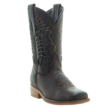 Load image into Gallery viewer, Kids' Brown Country Boots | Everyday Western Boots for Kids K3007RU
