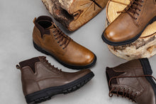 Load image into Gallery viewer, TOTO - K84017 - 2.8 Inches Taller (Khaki) - High Top Work Boots
