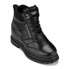 Load image into Gallery viewer, CALDEN Black 5.2" Taller Men's Elevator Boots K881805
