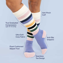 Load image into Gallery viewer, CozyGrip Compression Slipper Socks
