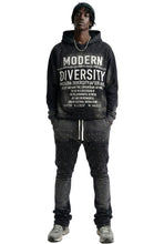 Load image into Gallery viewer, ZICORN French Terry Long Sleeve Crop Top Pullover Hoodie only
