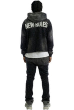 Load image into Gallery viewer, ZICORN French Terry Long Sleeve Crop Top Pullover Hoodie only
