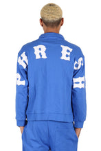 Load image into Gallery viewer, MOBI Men's premium french terry fleece top with collard &amp; quarter zipper.
