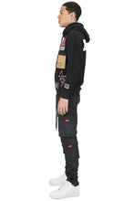 Load image into Gallery viewer, Pious Men's Premium French Terry Graphic Pullover Hoodie
