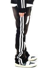 Load image into Gallery viewer, PEBBLE Heavy weight brushed vintage washingskinny flare stacked pants
