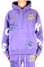 Load image into Gallery viewer, MADRI Heavy weight brushed graphic pullover hoodie
