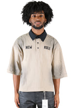 Load image into Gallery viewer, FIESTA Men's S/N Jersey 3/4 Sleeve Crop Top Polo
