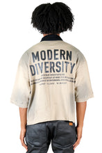 Load image into Gallery viewer, FIESTA Men's S/N Jersey 3/4 Sleeve Crop Top Polo
