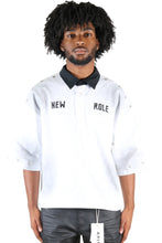 Load image into Gallery viewer, RADEON Men's S/N Jersey 3/4 Sleeve Crop Top Polo
