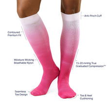 Load image into Gallery viewer, Knee-High Compression Socks – Ombre
