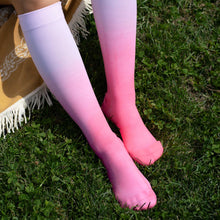 Load image into Gallery viewer, Knee-High Compression Socks – Ombre
