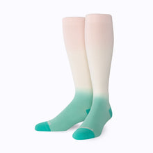 Load image into Gallery viewer, Knee-High Compression Socks – Ombre Teal
