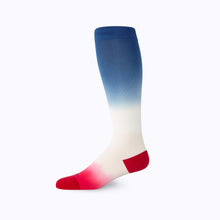 Load image into Gallery viewer, Knee-High Compression Socks – Double-Dip Ombre
