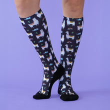 Load image into Gallery viewer, Cute Compression Socks – Llama
