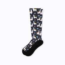Load image into Gallery viewer, Cute Compression Socks – Llama
