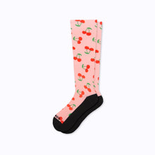 Load image into Gallery viewer, Cute Compression Socks – Cherry
