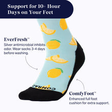 Load image into Gallery viewer, Cute Compression Socks – Lemon

