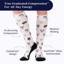 Load image into Gallery viewer, Cute Compression Socks – Cat
