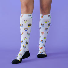 Load image into Gallery viewer, Cute Compression Socks – Cat
