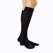 Load image into Gallery viewer, Knee-High Compression Socks – 3 Pack Solids Black/Rose/White
