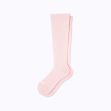 Load image into Gallery viewer, Knee-High Compression Socks – Solid Rose (20-30 mmHg)

