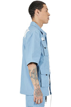 Load image into Gallery viewer, Kloud Men's premium crispy nylon short sleeve coach jacket
