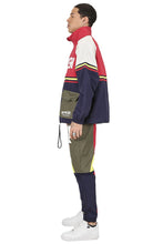 Load image into Gallery viewer, RUFOUS Retro Men's premium crispy nylon long sleeve half zip pullover jacket
