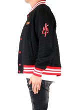 Load image into Gallery viewer, KUROI Waffle Square Pattern Jacket with patches
