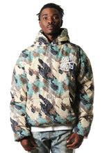 Load image into Gallery viewer, KAMI Padded Crop Style Nylon Pullover Jacket
