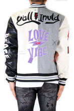Load image into Gallery viewer, CAPELLA Men's Melton Body with Faux Leather Sleeve Varsity Jacket
