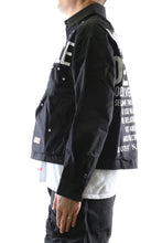 Load image into Gallery viewer, VUSE Twill Blended Nylon Crop Top Jacket
