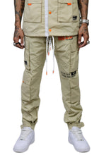 Load image into Gallery viewer, Nual Men's premium crispy nylon cargo jogger pants
