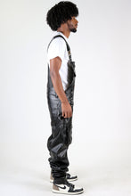 Load image into Gallery viewer, DRAKON Fine Faux Leather Overall Pants

