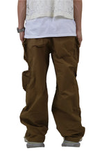 Load image into Gallery viewer, BITA FINE TWILL NYLON BAGGY FIT CARGO PANTS
