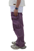 Load image into Gallery viewer, BOLIN FINE TWILL NYLON BAGGY FIT CARGO PANTS
