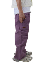 Load image into Gallery viewer, BOLIN FINE TWILL NYLON BAGGY FIT CARGO PANTS
