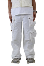 Load image into Gallery viewer, REVOL FINE TWILL NYLON BAGGY FIT CARGO PANTS

